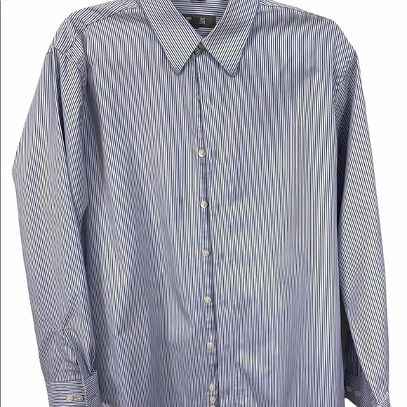 Men’s Kenneth Cole Reaction, long sleeved button down  size large shirt … - Picture 1 of 4
